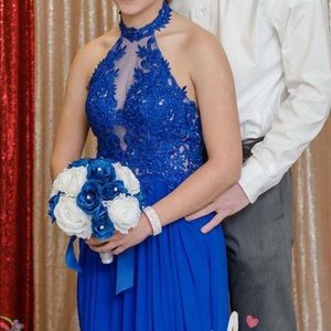 JOVANI prom/formal blue dress